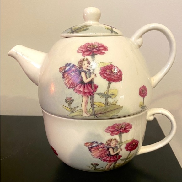 Other - Fairy Tea For One Tea Set - Teapot and Teacup